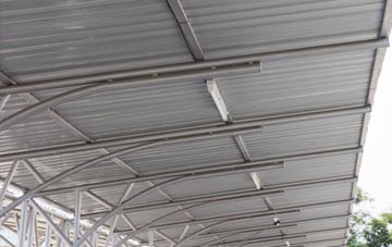 installing Row Of Trees metal roofing