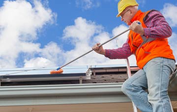 Row Of Trees soft wash roof cleaning